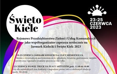 Zdjęcie do Jarmark Kielecki i Święto Kielc 2023